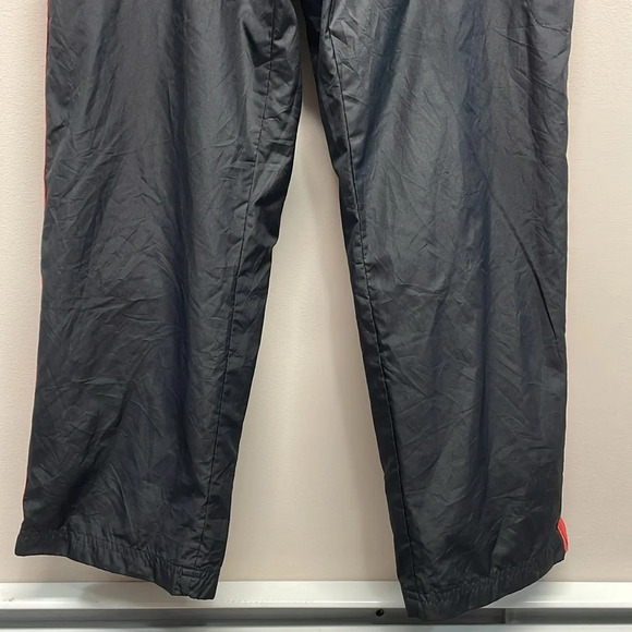 Adidas Vintage Mesh Lined 3 Stripe Track Windbreaker Pants AUZ001 Large - Picture 3 of 16